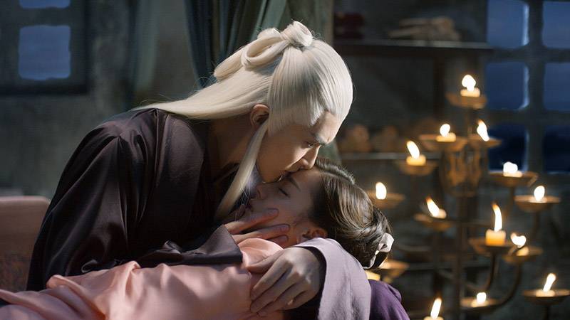 中国TVドラマ◎永遠の桃花~三生三世　☆光る☆置き時計　夜華　カラフル 中国ドラマ『永遠の桃花～三生三世～』（三生三世十里桃花）ドラマ