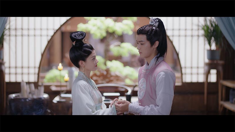 中国　漢詩西遊記刻　漢詩天女刻　丸瓢箪　唐木台付　2点　V　R7974 第16話 夫婦のように | 中国ドラマ「浮図縁～乱世に咲く真実の愛