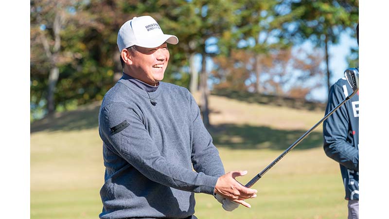 3「こぼれる松坂大輔の笑み」 | GOLF MONSTER～松坂大輔 ゴルフ界の