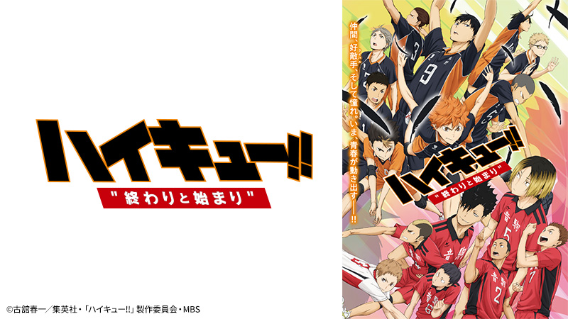 劇場版総集編 前編 『ハイキュー!! 終わりと始まり』 | 日曜アニメ劇場