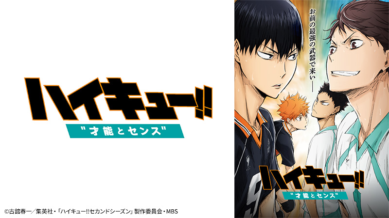 劇場版総集編 青葉城西高校戦『ハイキュー!! 才能とセンス』 | 日曜