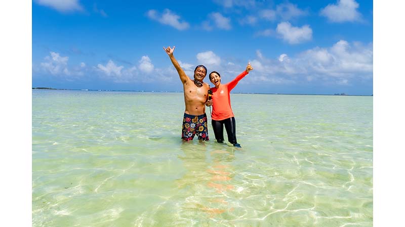 91「ハワイの海と山を満喫！天国の海＆トロピカルフルーツ 欲張り