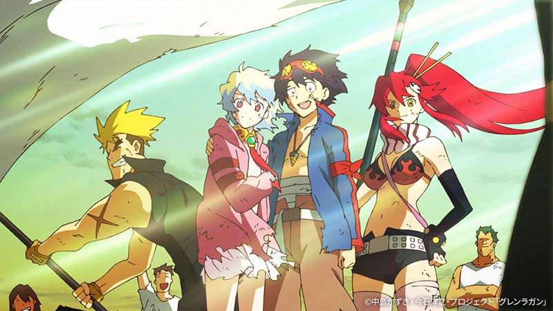劇場版 天元突破グレンラガン 螺巌篇 | 日曜アニメ劇場 | 無料アニメ