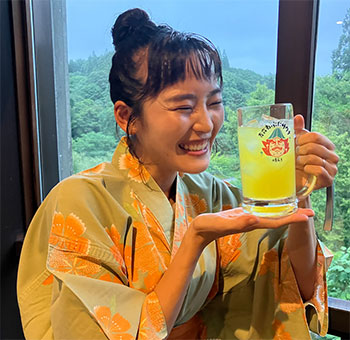 清水みさと、ねぶたサウナで整う！ 「NEXT TRIP ～青森 サウナとねぶた