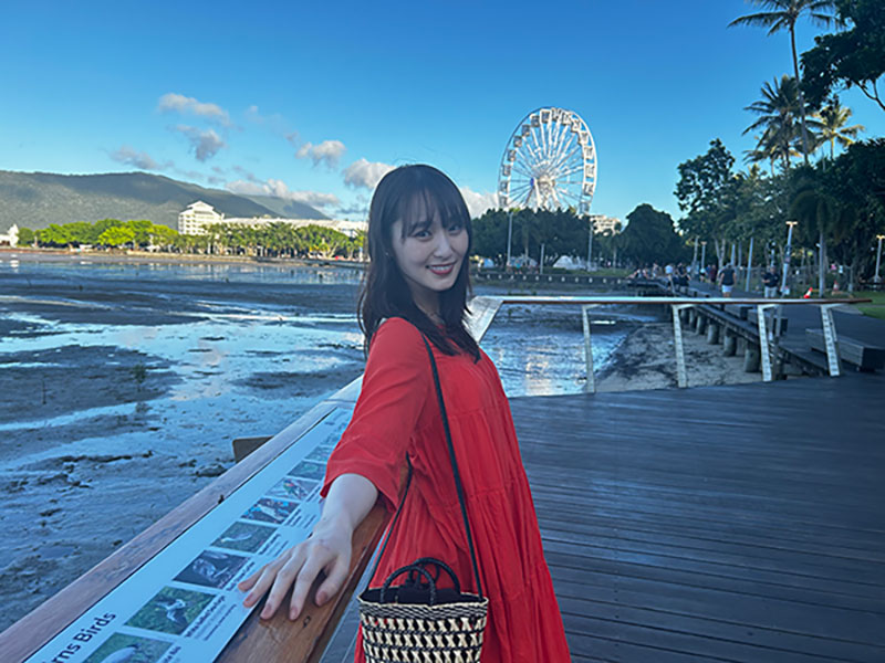 菅井友香がケアンズならではの自然や体験を満喫！ 「NEXT TRIP ～菅井
